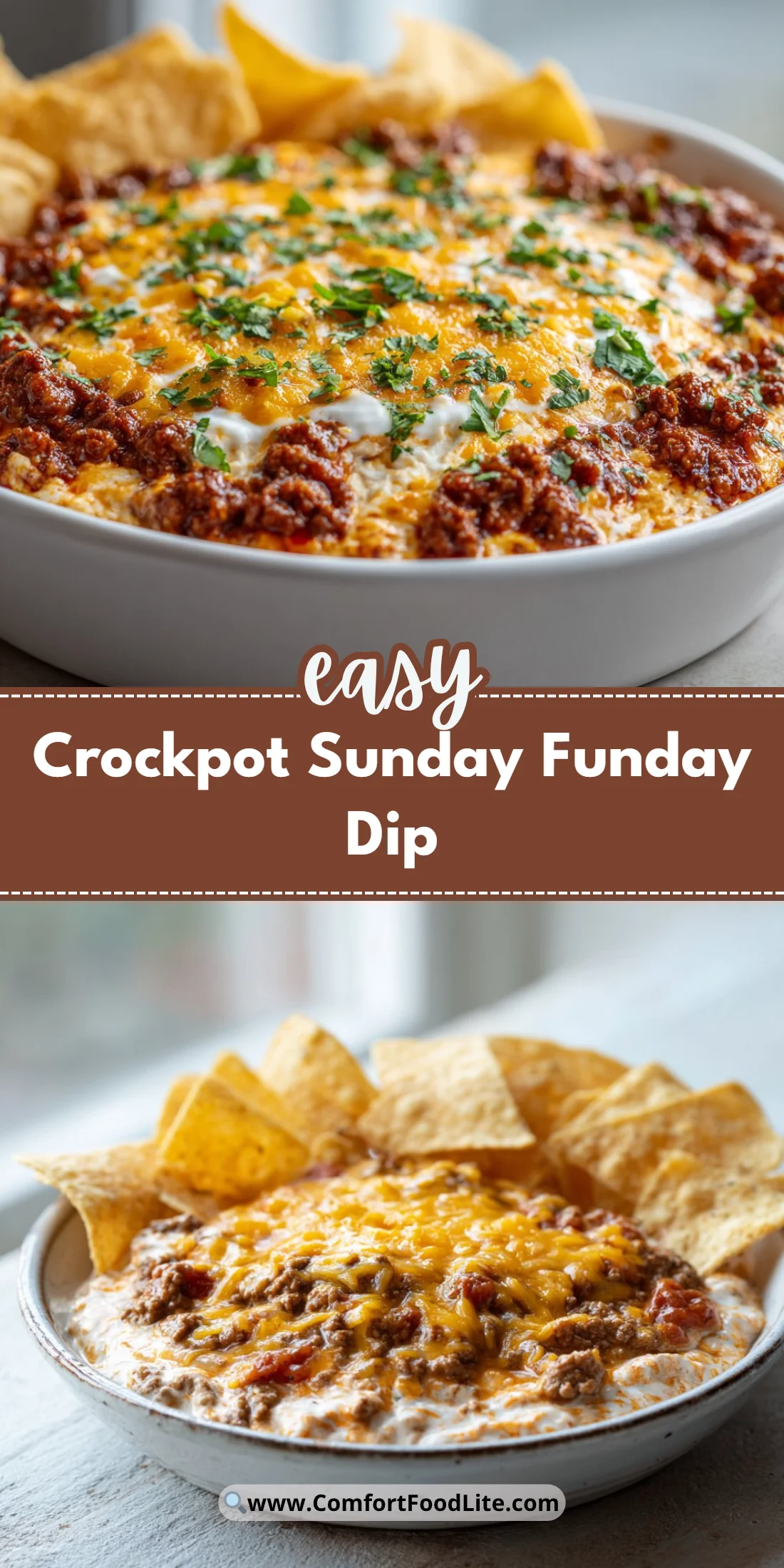 Crockpot Sunday Funday Dip