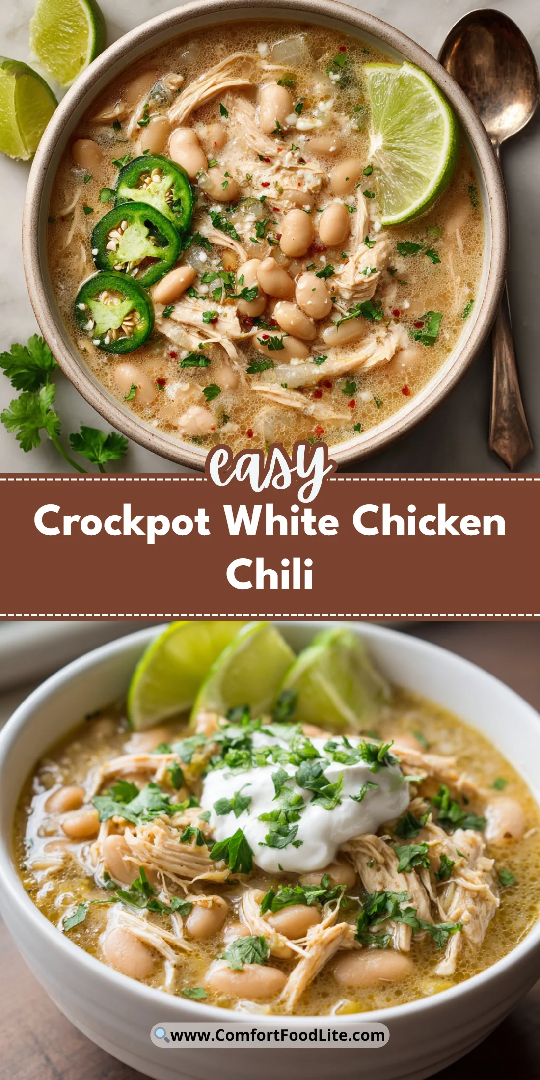Crockpot White Chicken Chili