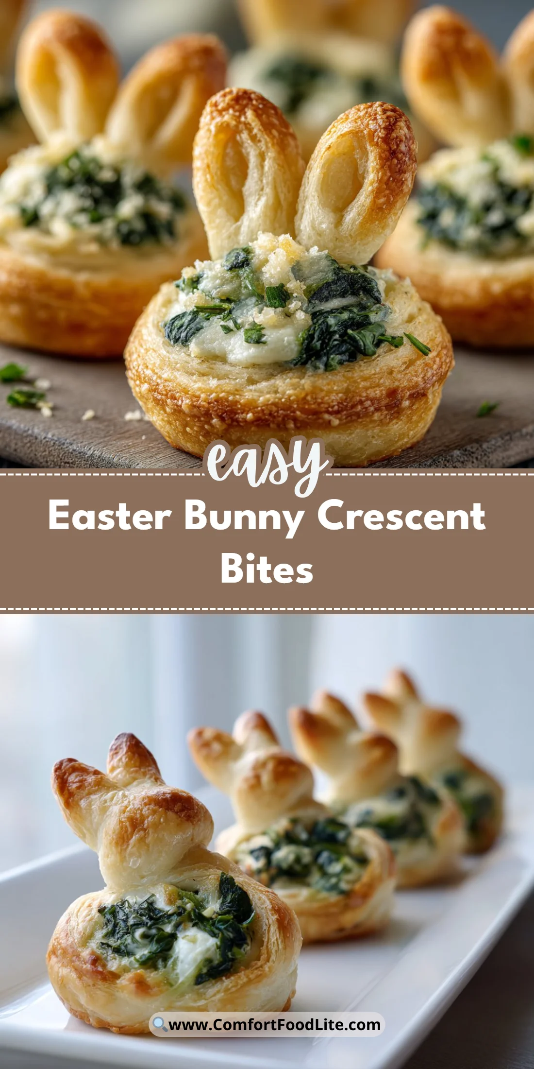 Easter Bunny Crescent Bites