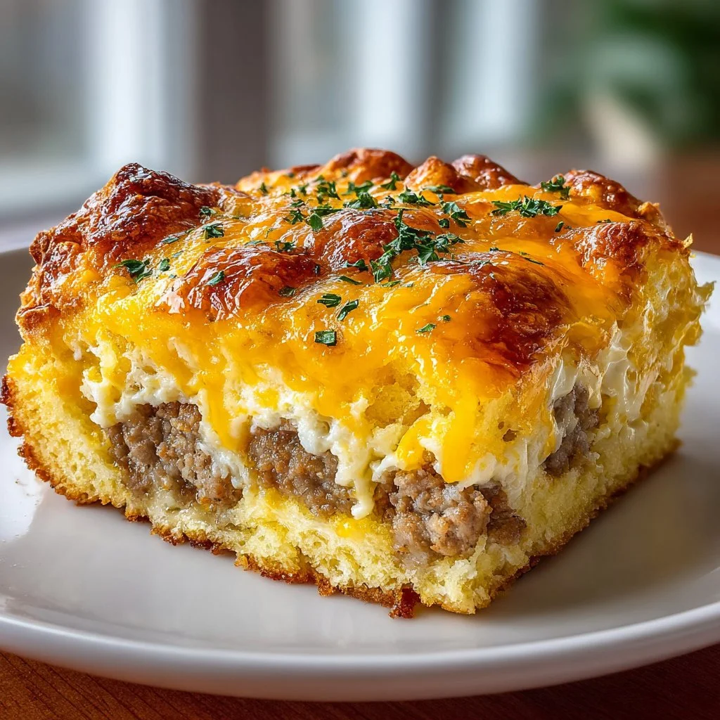 Easy Breakfast Casserole Recipe - Hearty & Delicious