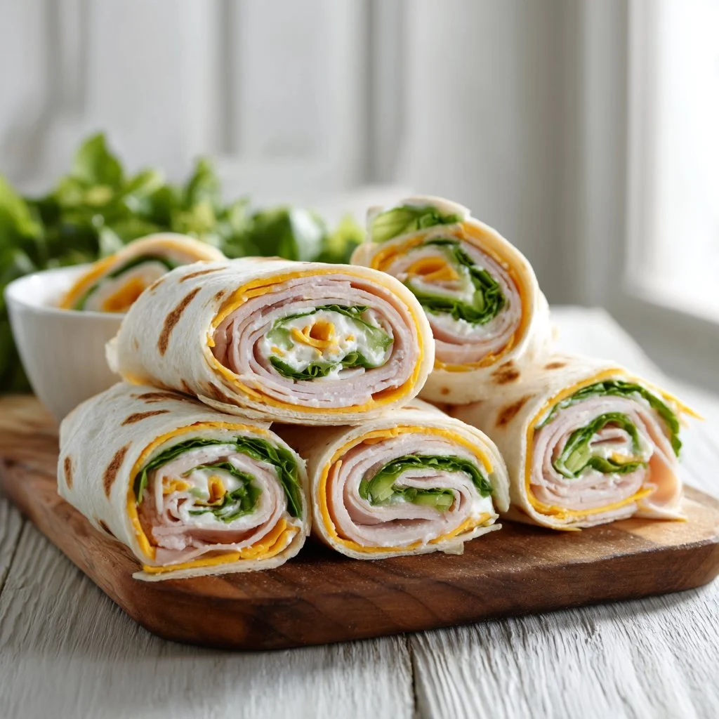 Easy Turkey Pinwheels