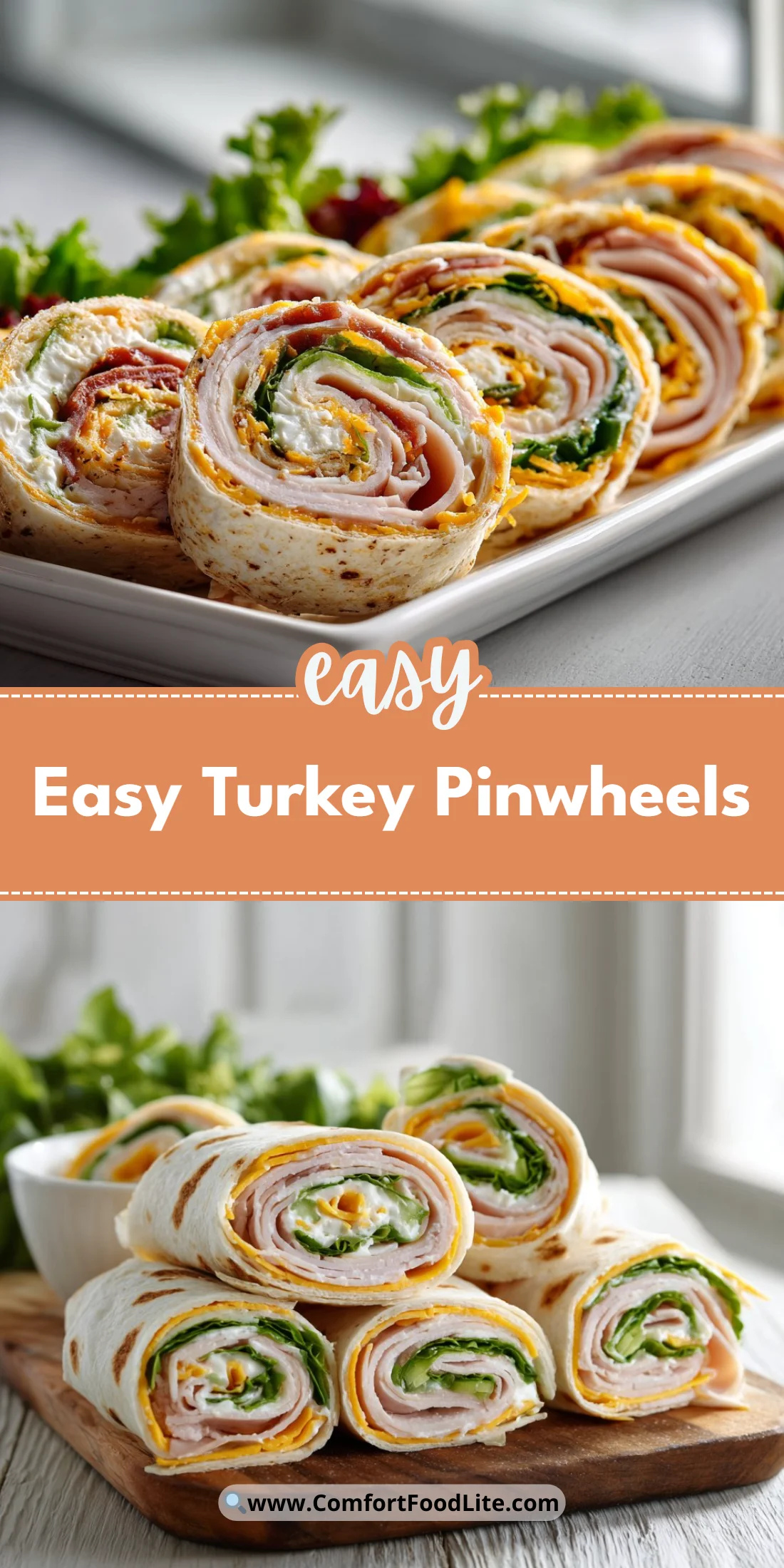 Easy Turkey Pinwheels