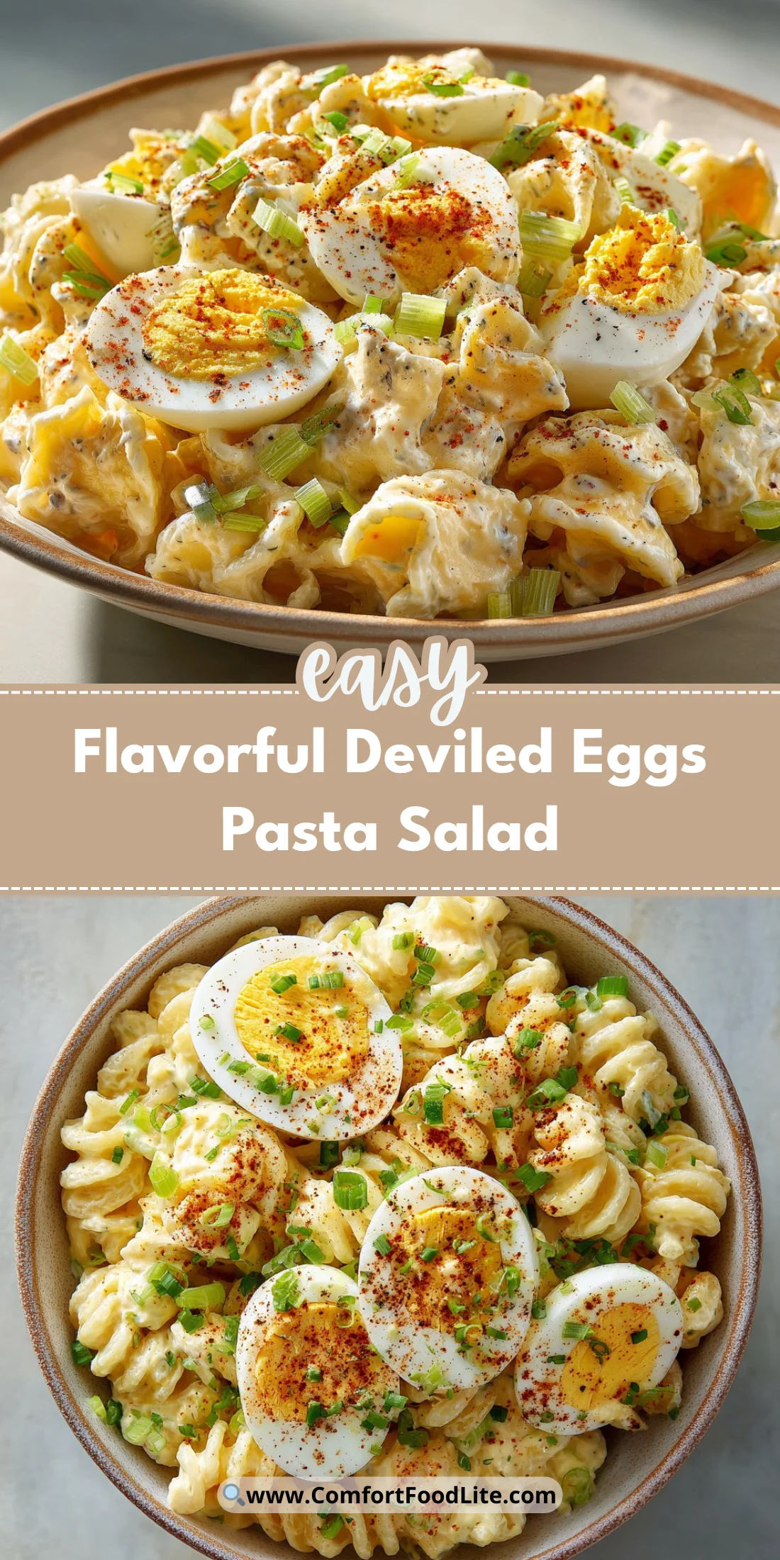 Flavorful Deviled Eggs Pasta Salad