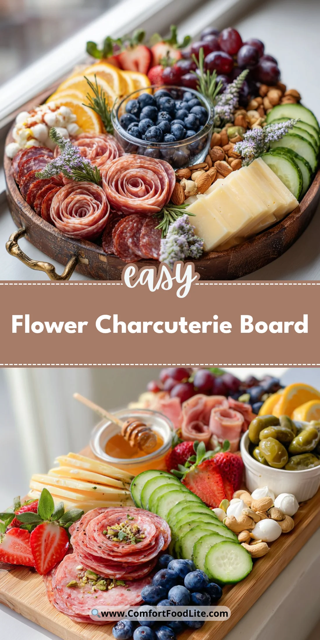 Flower Charcuterie Board