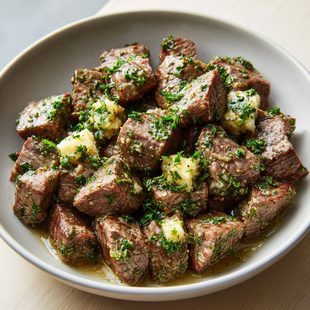 Garlic Butter Steak Bites