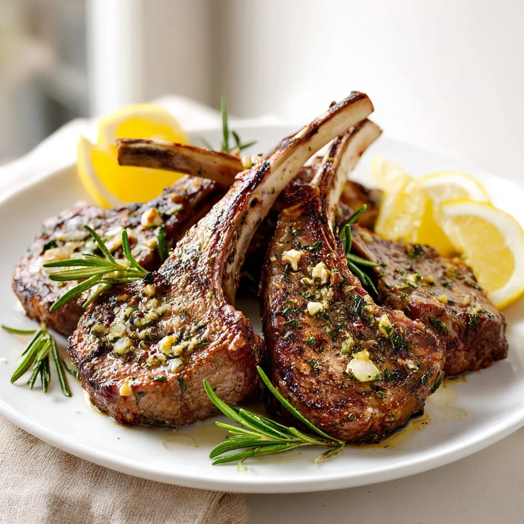 Garlic Herb Lamb Chops