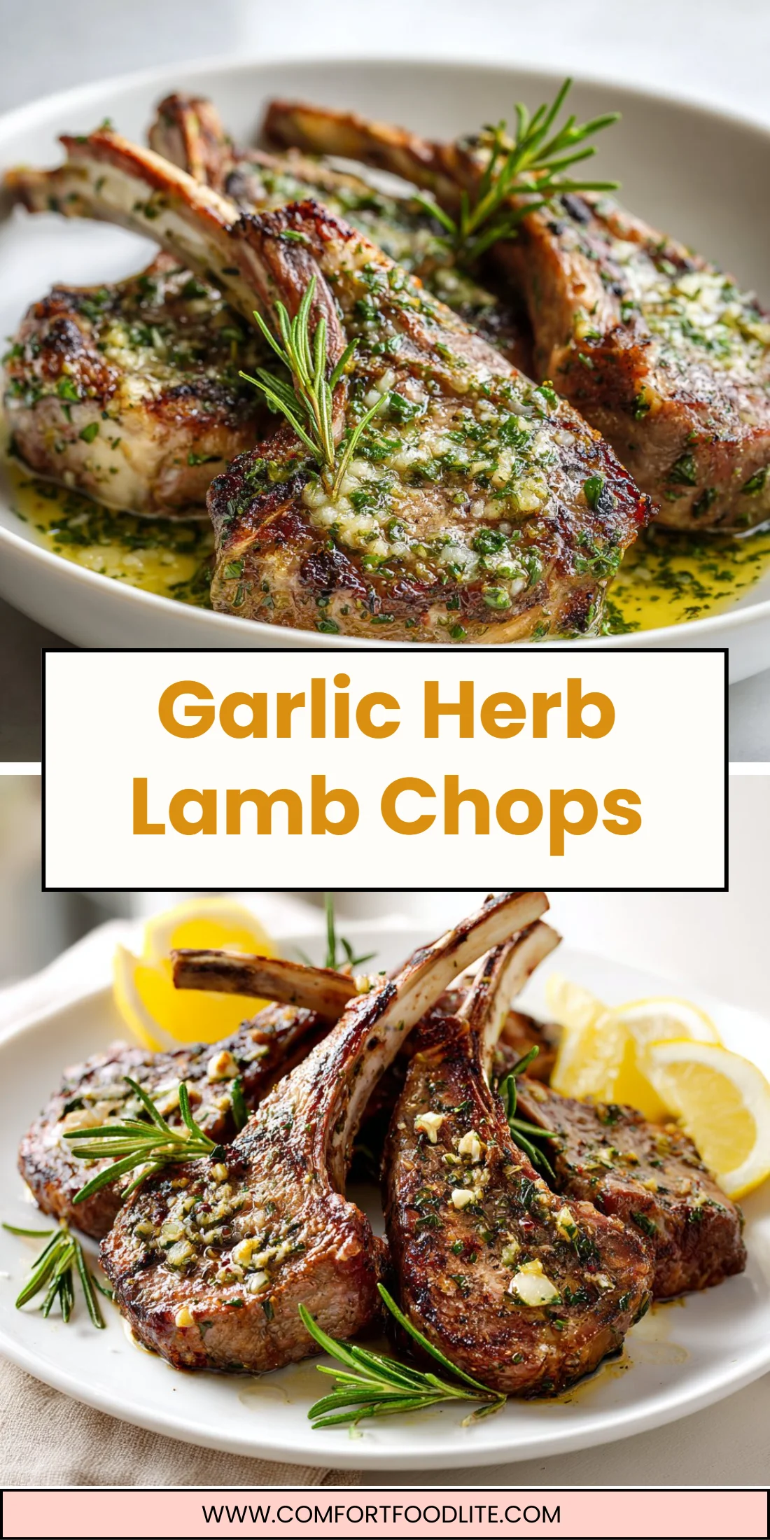 Garlic Herb Lamb Chops