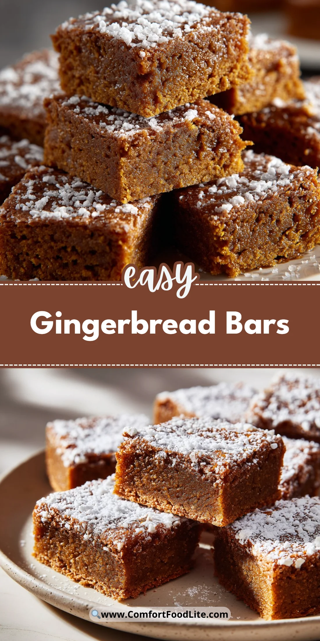Gingerbread Bars