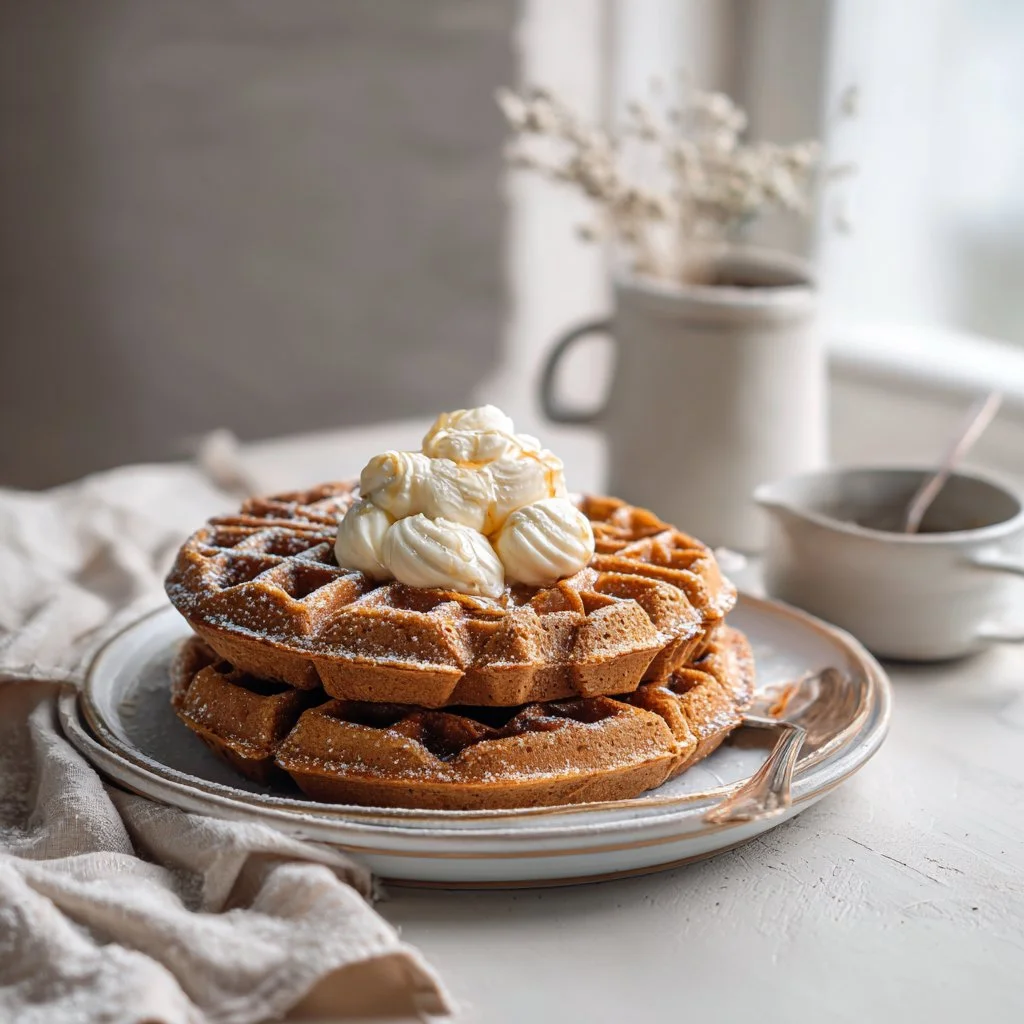 Gingerbread Waffles