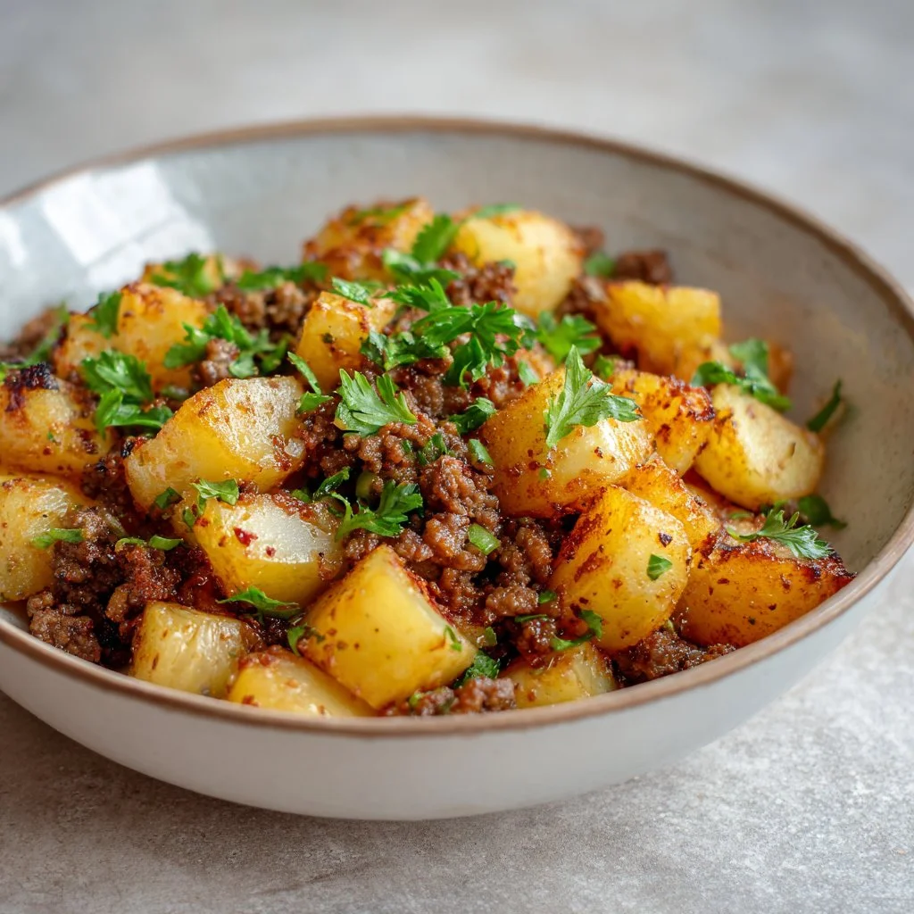 Ground Beef and Potatoes