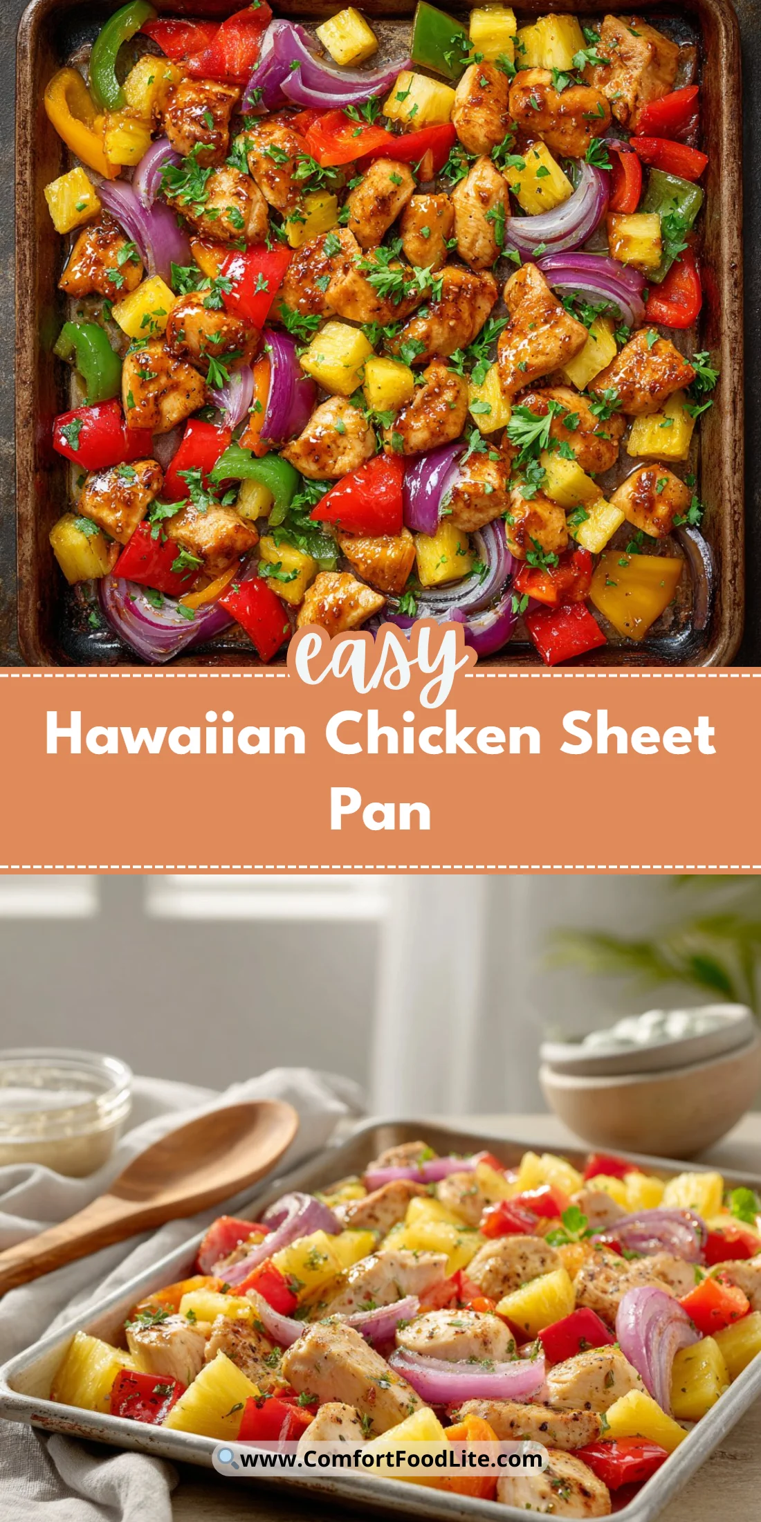 Hawaiian Chicken Sheet Pan