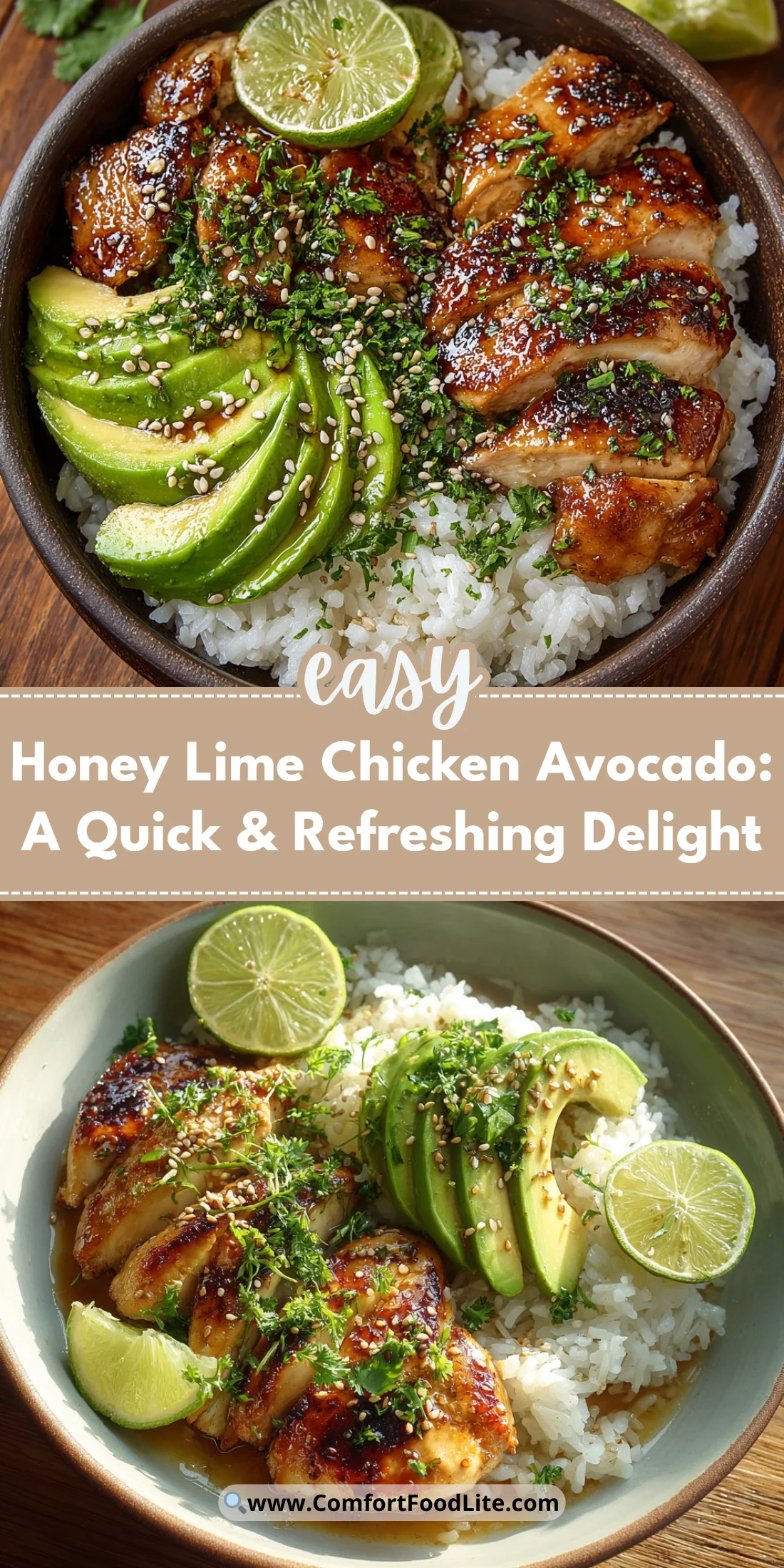 Honey Lime Chicken Avocado: A Quick & Refreshing Delight
