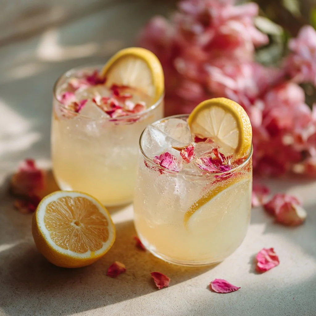 Lemon Rose Mocktail