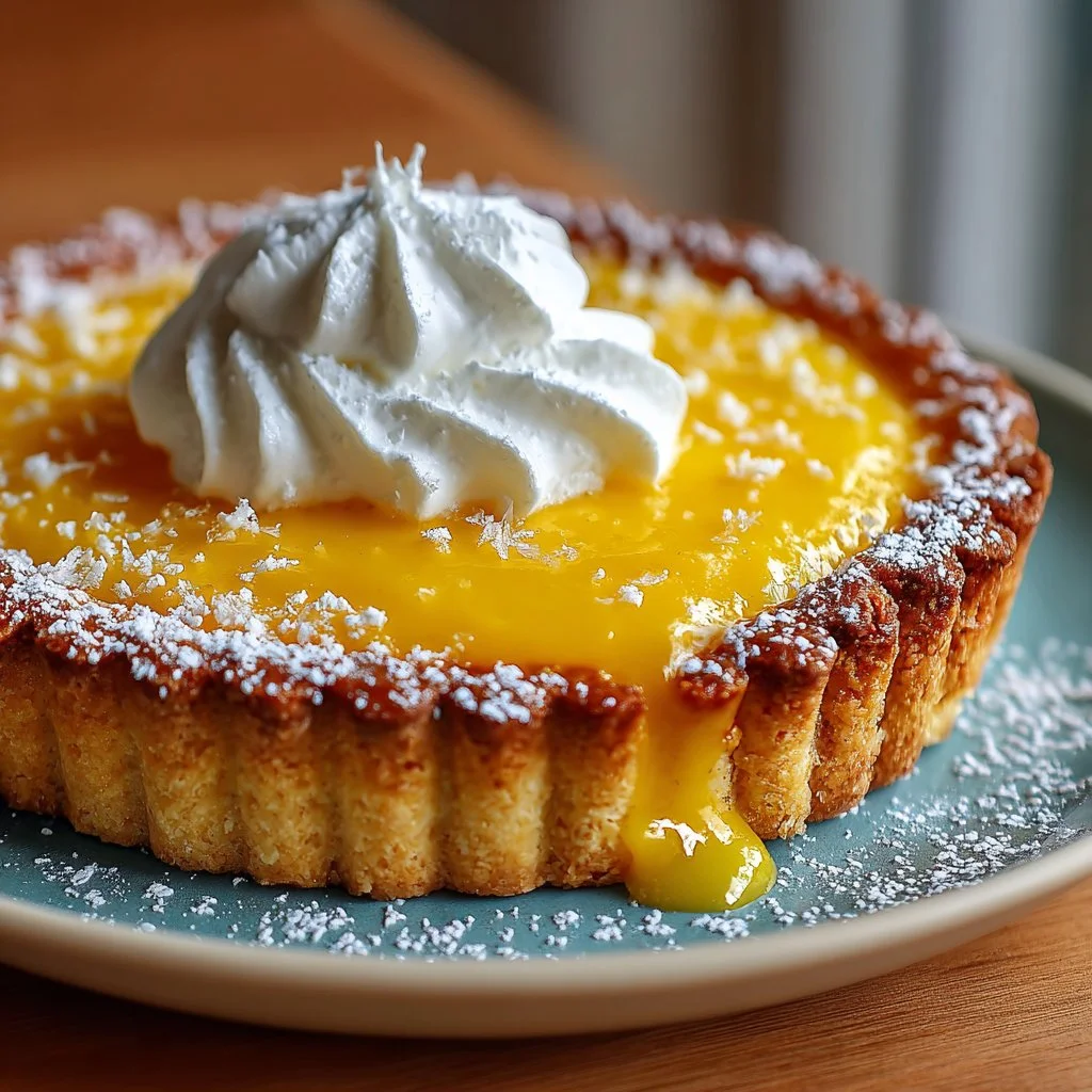 Mango Curd Tart