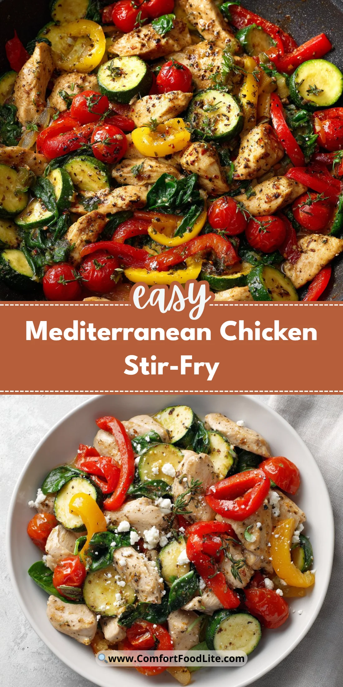 Mediterranean Chicken Stir-Fry