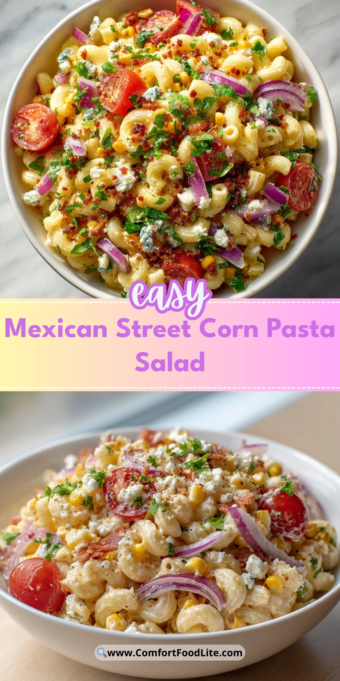 Mexican Street Corn Pasta Salad