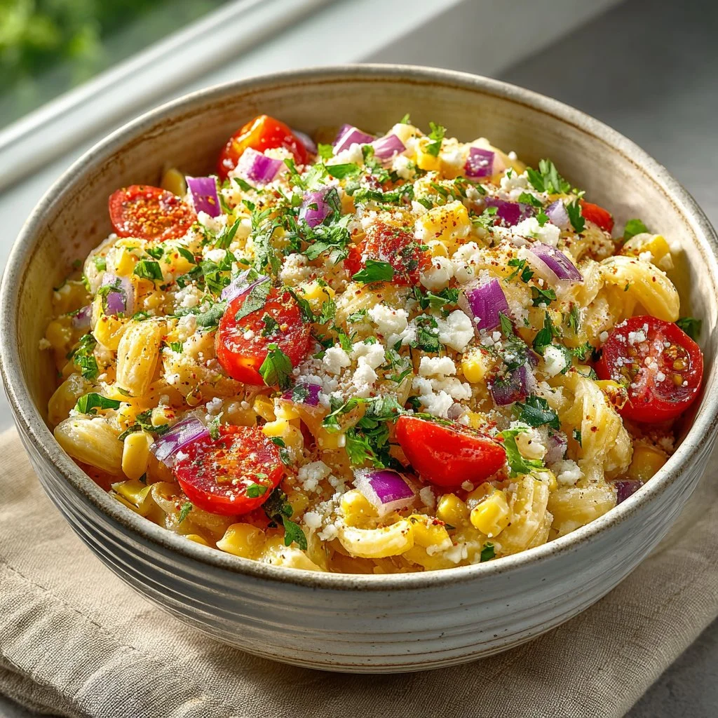 Mexican Street Corn Pasta Salad
