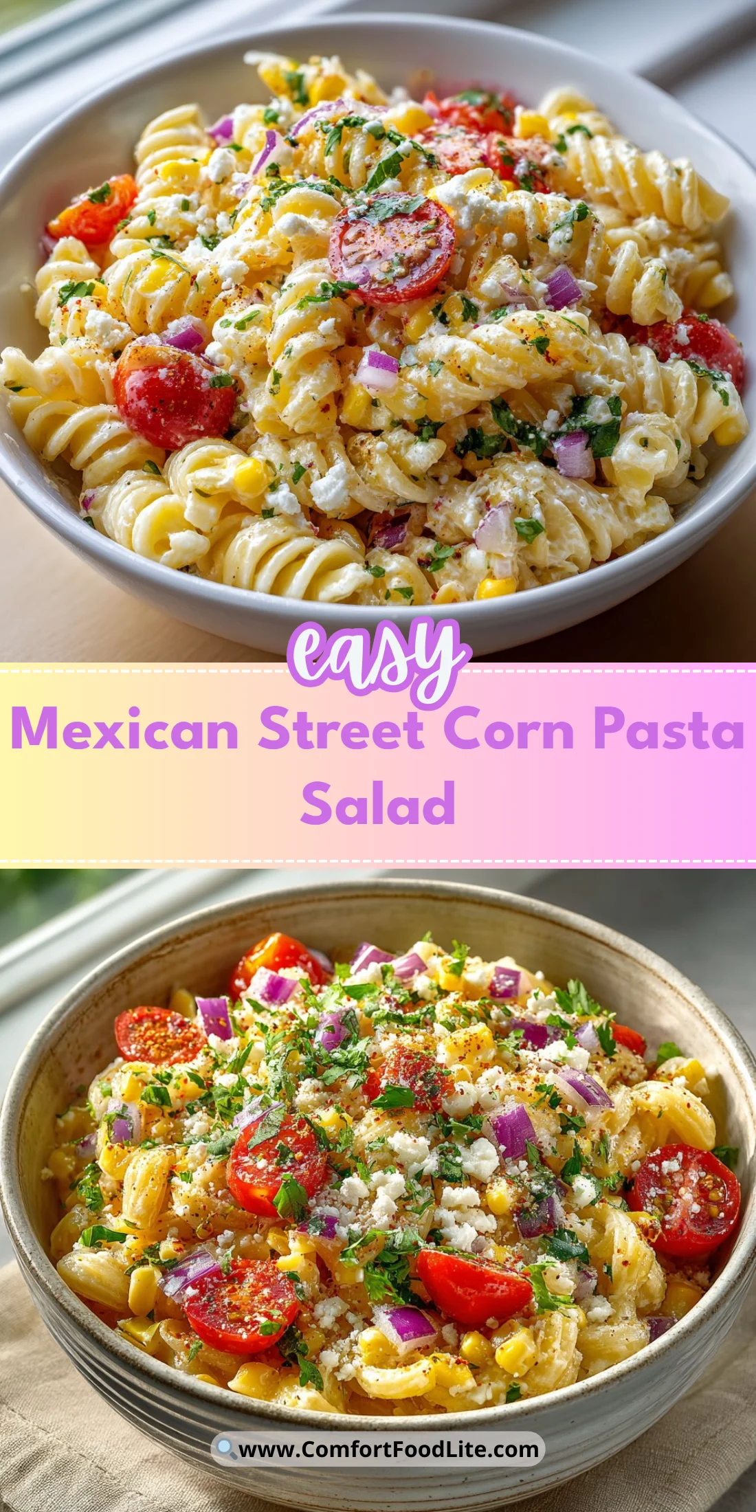 Mexican Street Corn Pasta Salad