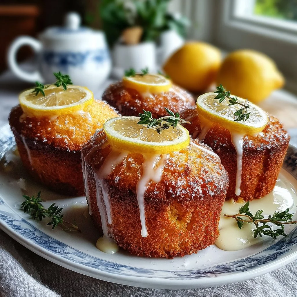 Mini Lemon Drizzle Cakes