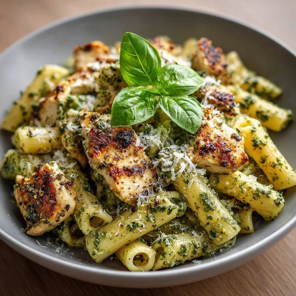 Pesto Pasta With Chicken