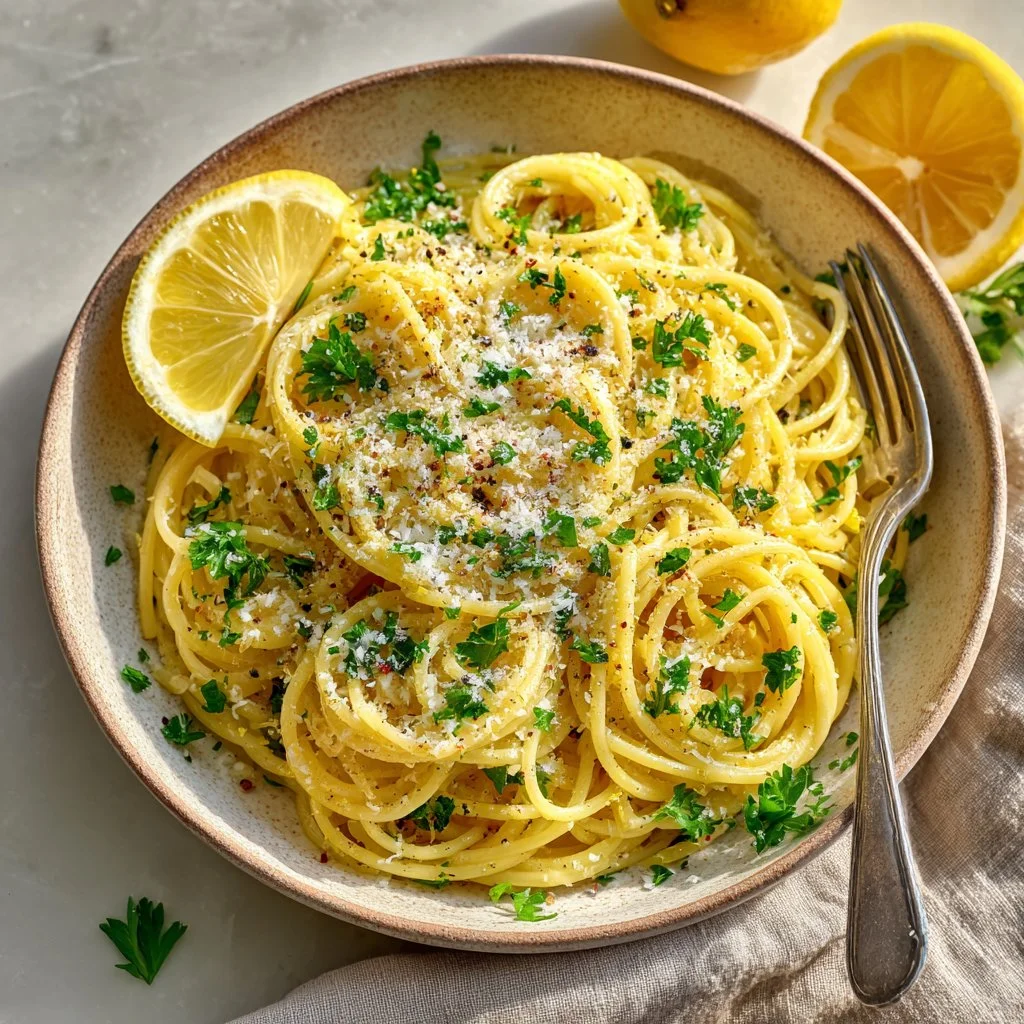 Quick Lemon Pasta