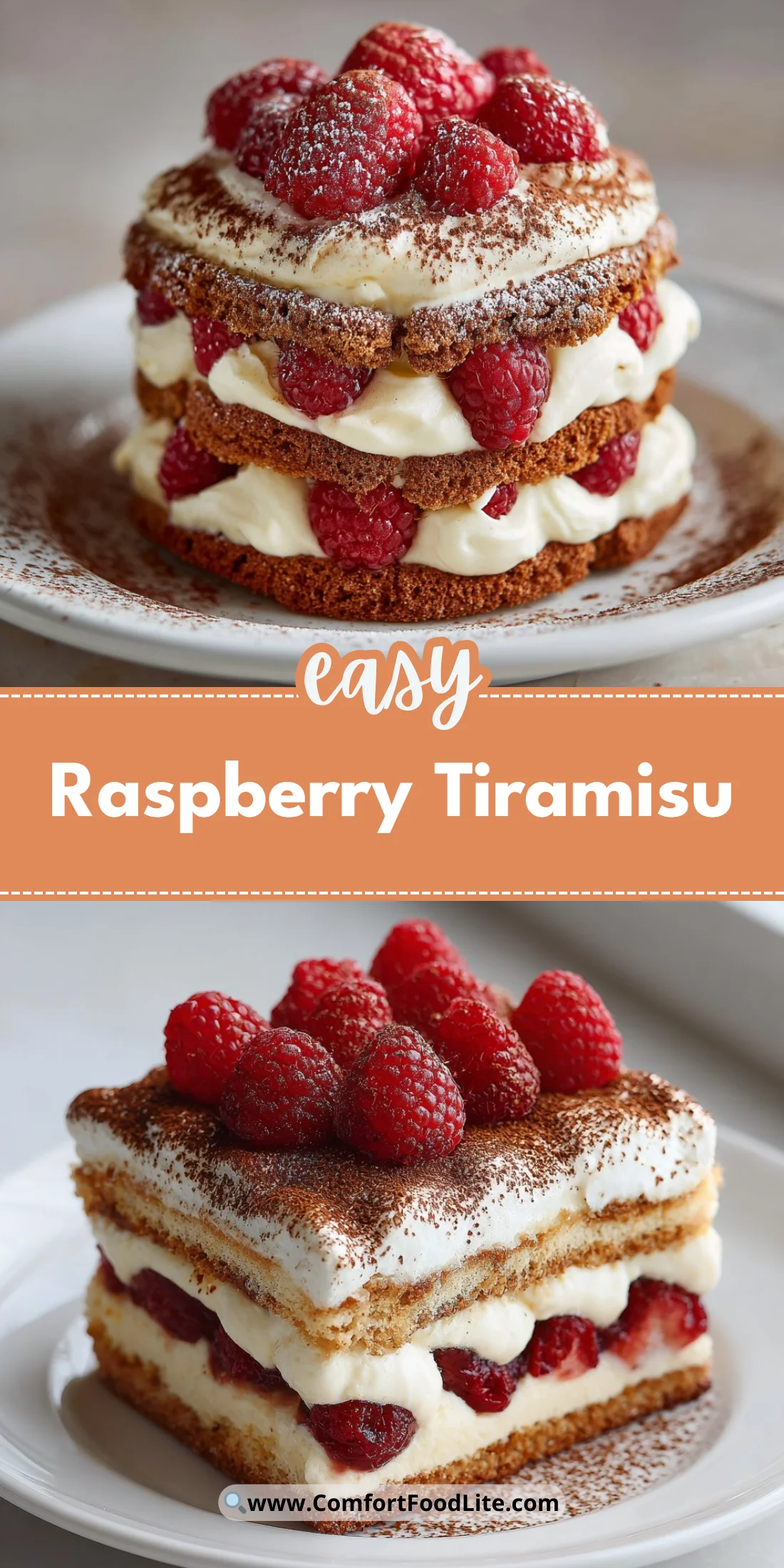 Raspberry Tiramisu