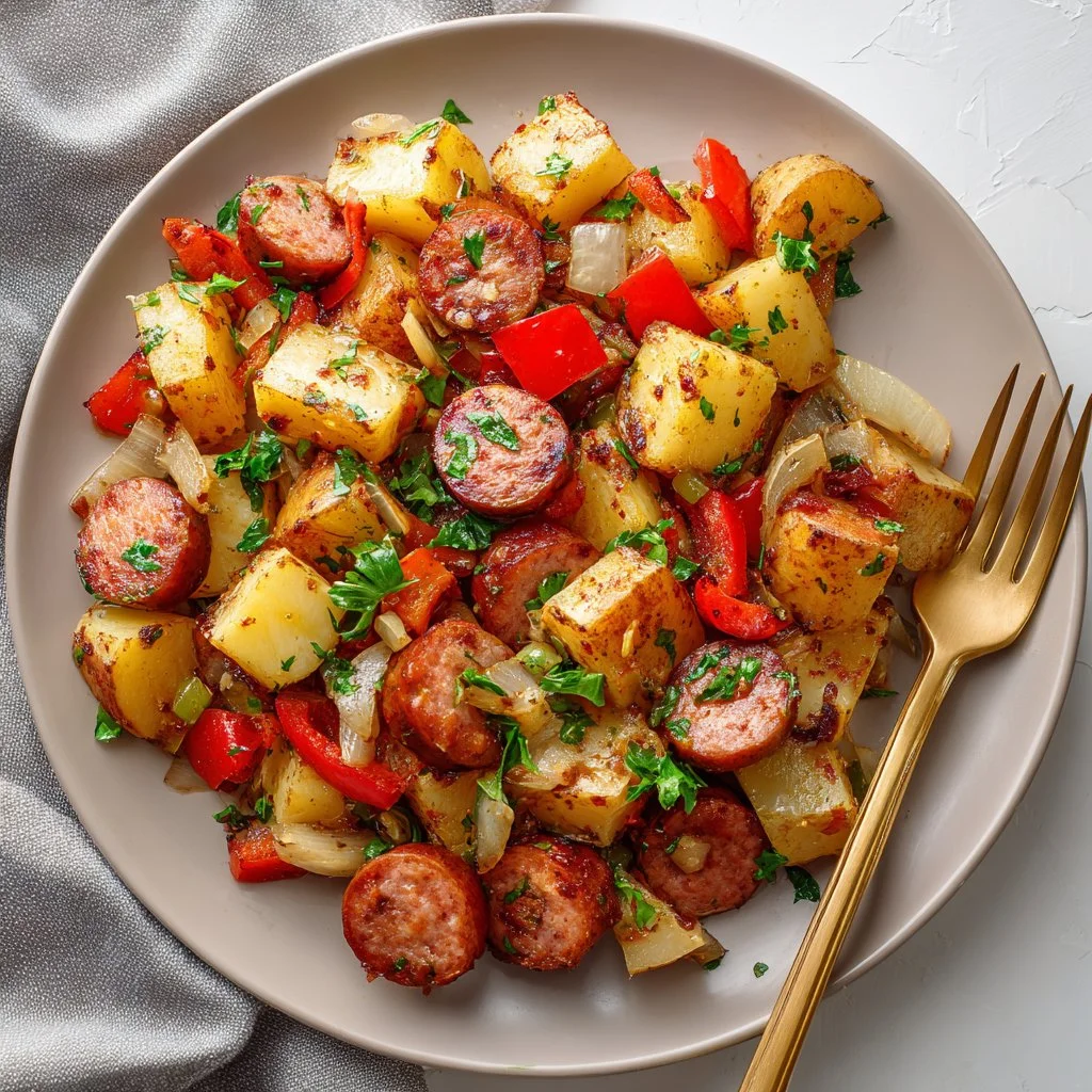 Sausage and Potatoes Skillet