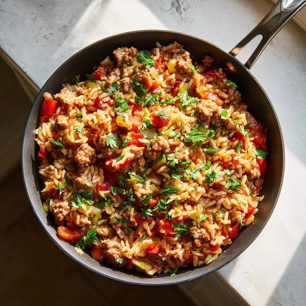 Sausage and Rice Skillet