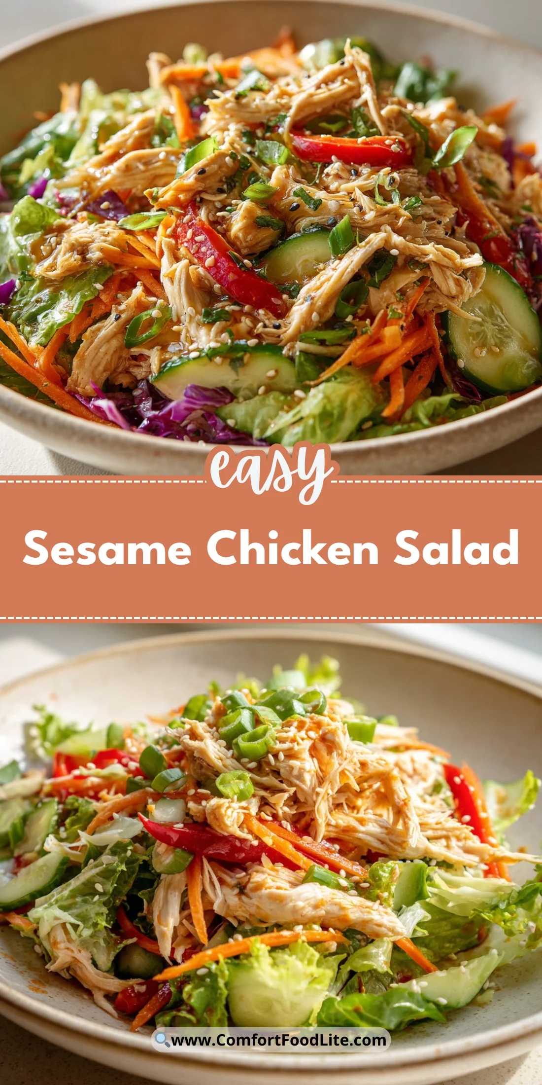 Sesame Chicken Salad