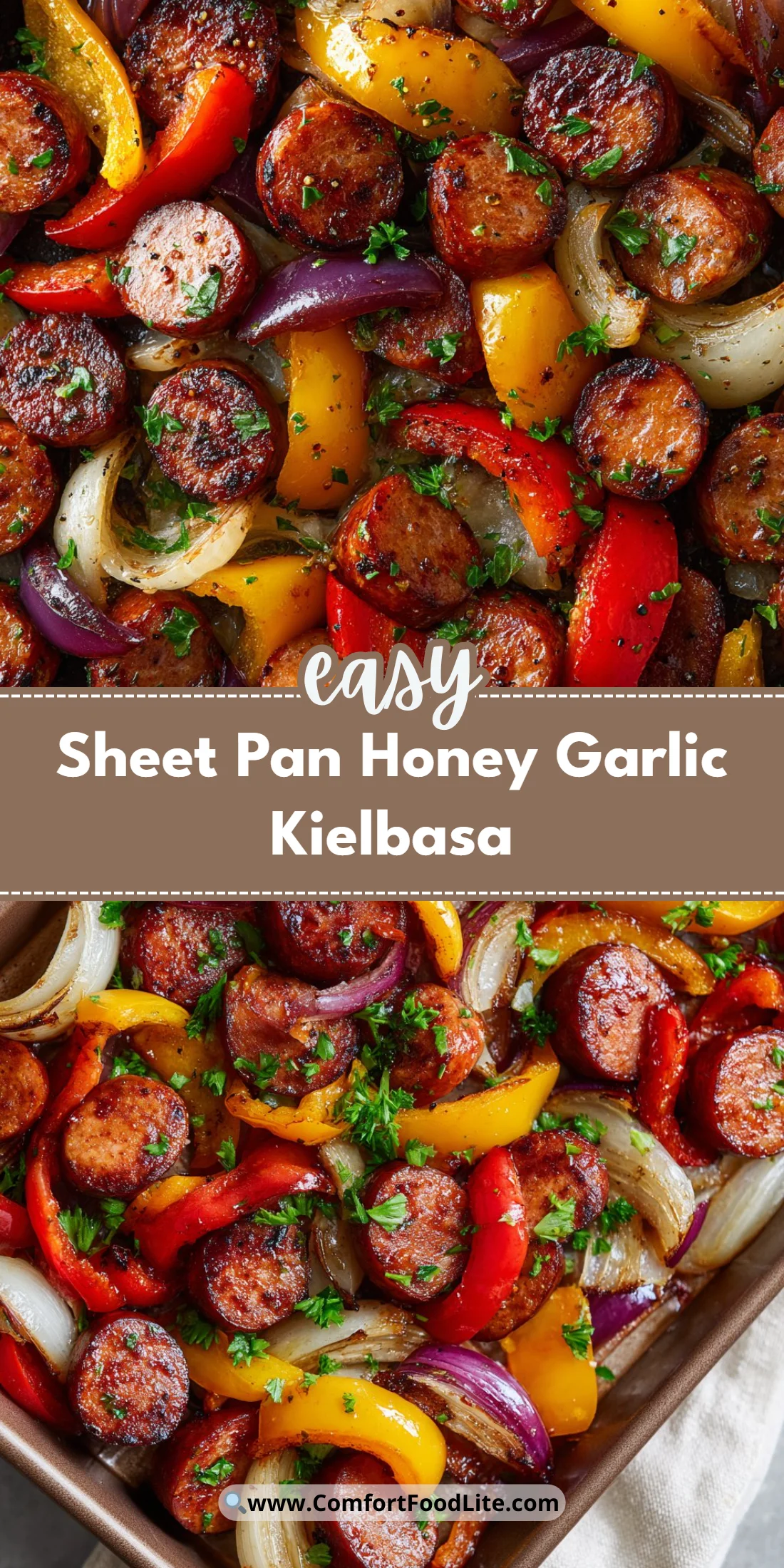 Sheet Pan Honey Garlic Kielbasa
