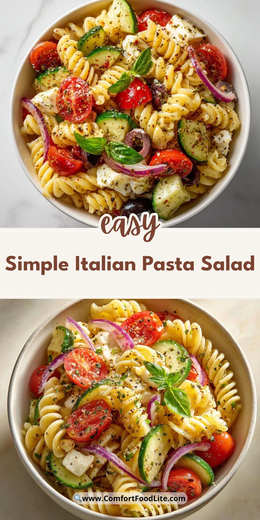 Simple Italian Pasta Salad