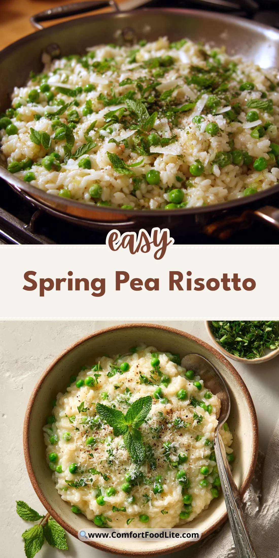 Spring Pea Risotto