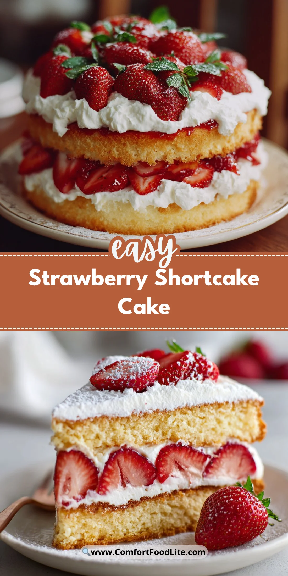 Strawberry Shortcake Cake