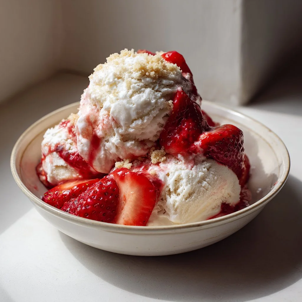 Strawberry Shortcake Ice Cream