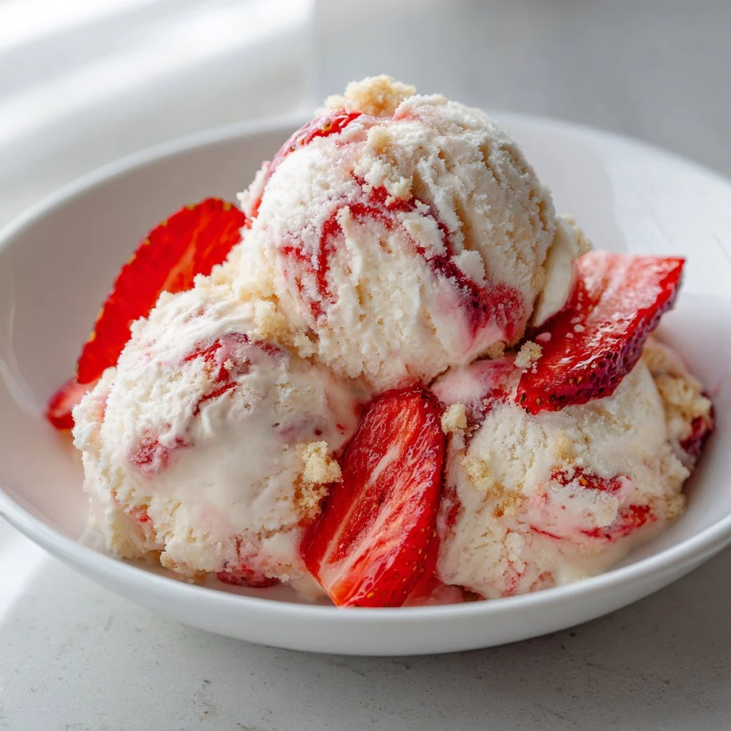 Strawberry Shortcake Ice Cream