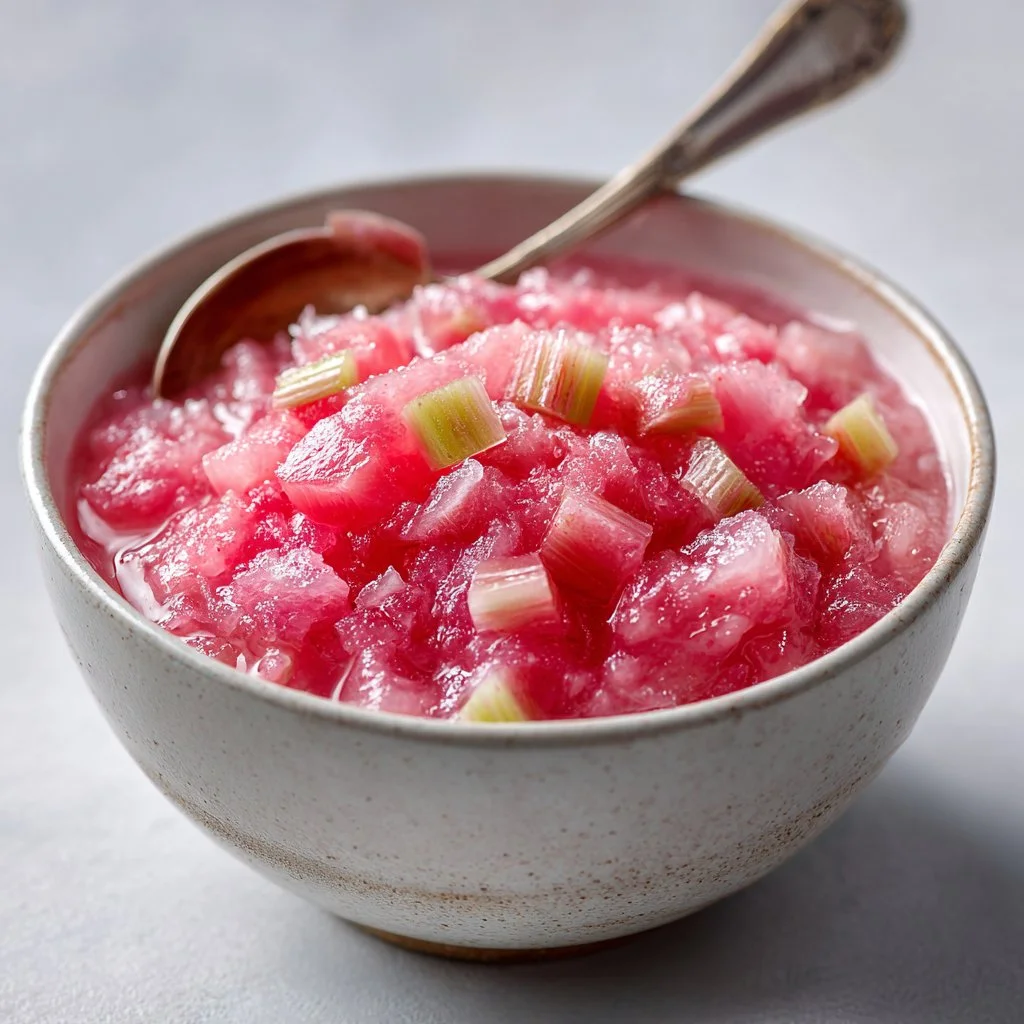 Sugar Free Rhubarb Compote
