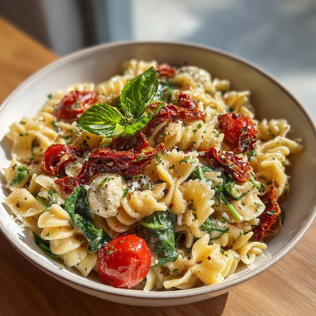 Sun Dried Tomato Pasta Salad