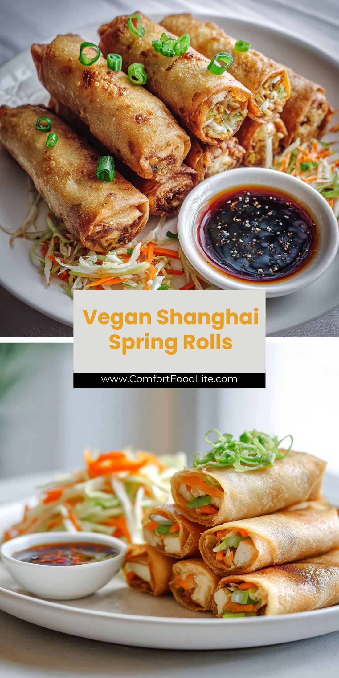Vegan Shanghai Spring Rolls