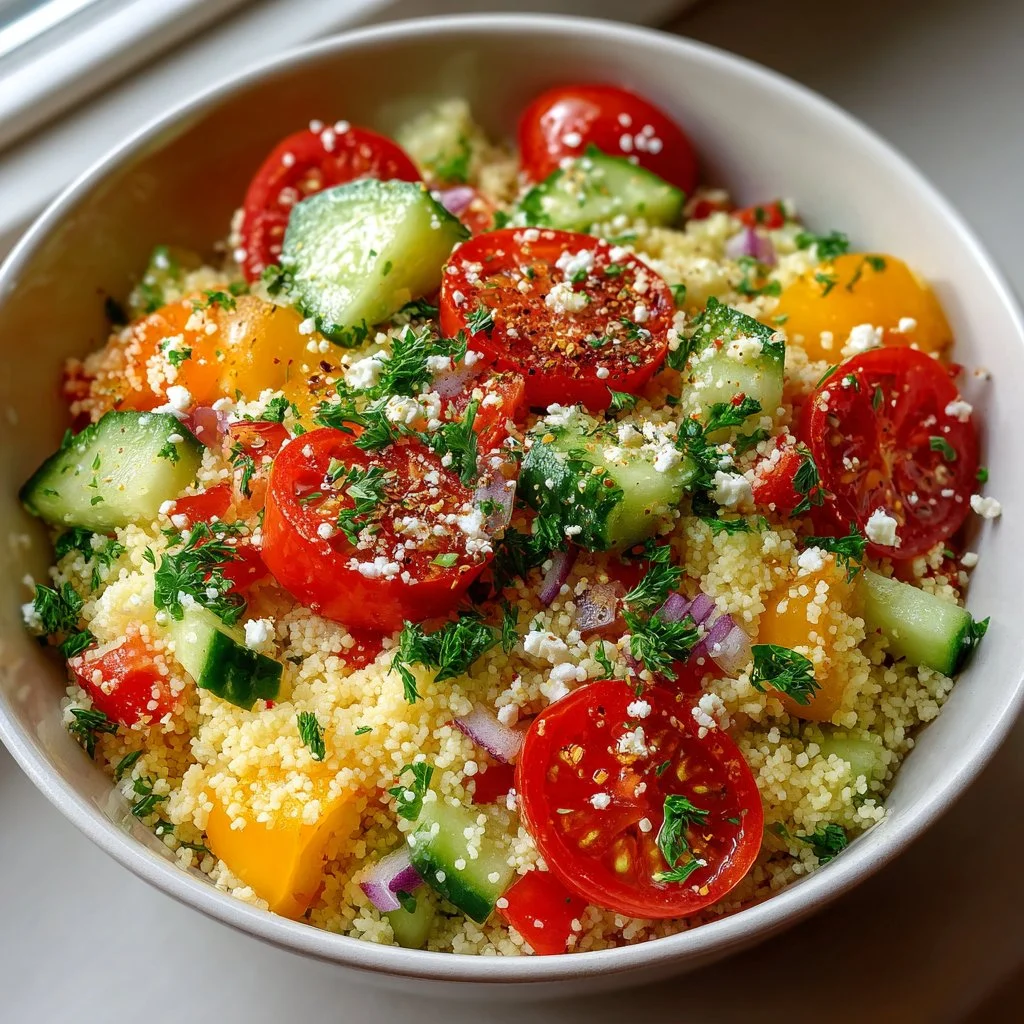 Vibrant Easter Spring Couscous Salad