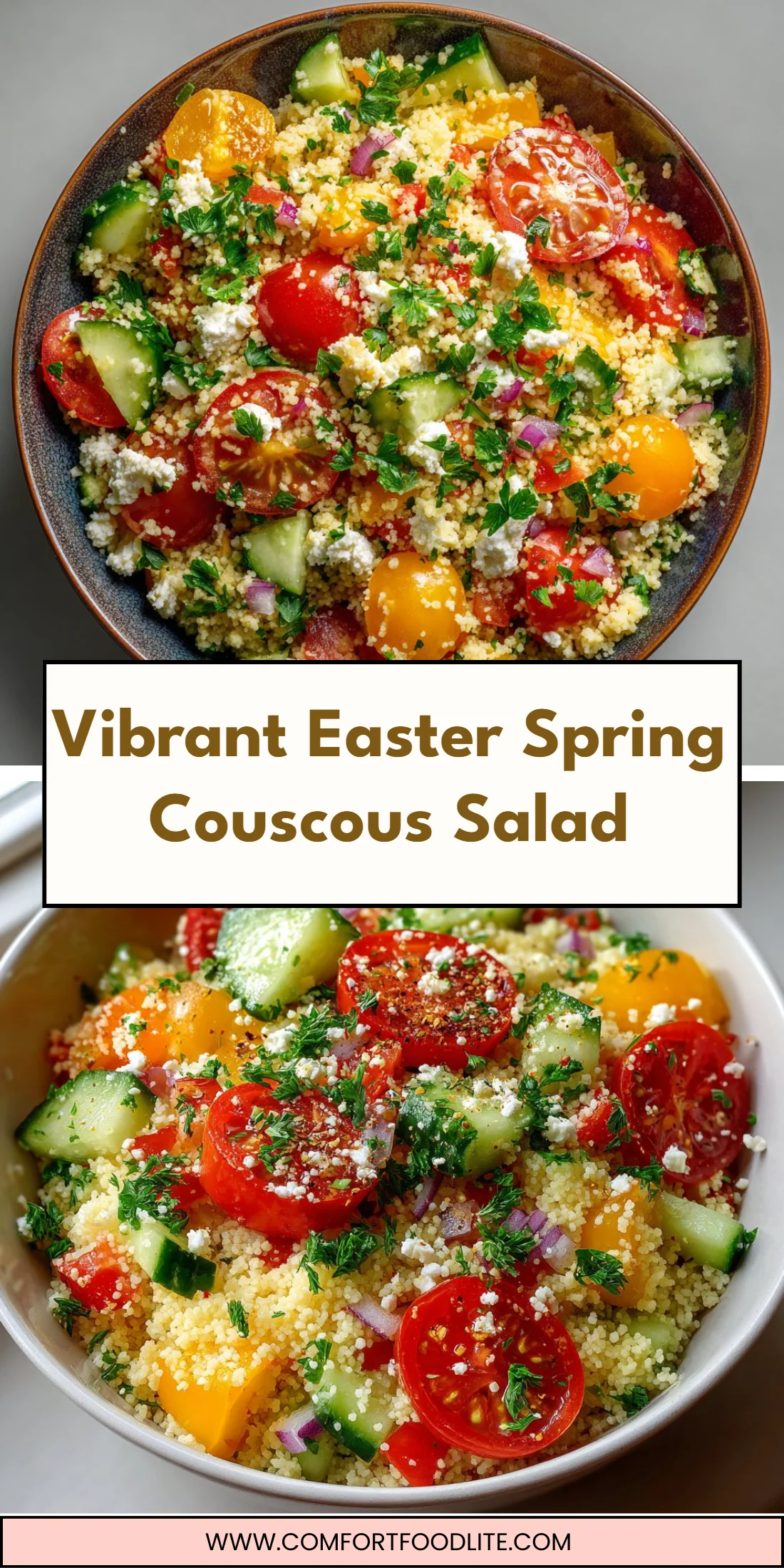Vibrant Easter Spring Couscous Salad