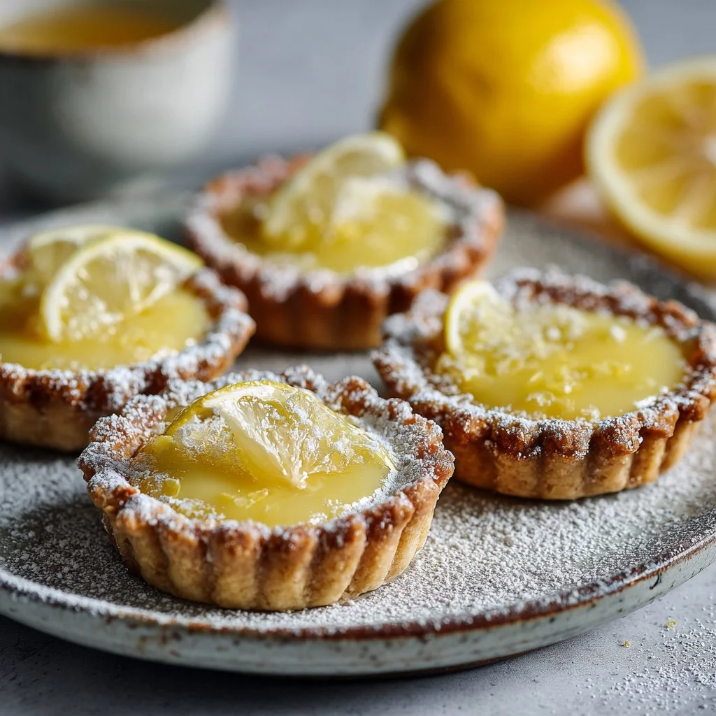 Lemon Curd Tartlets