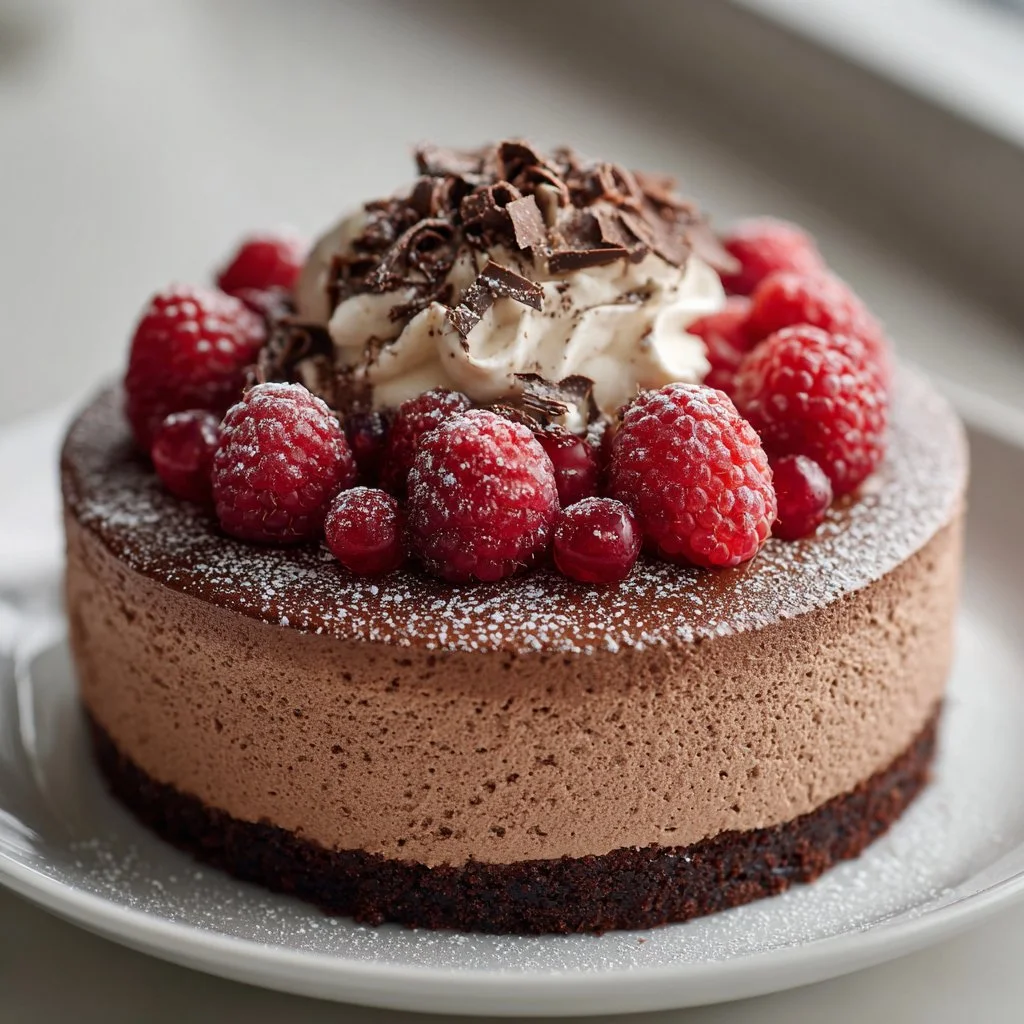Dark Chocolate Raspberry Mousse Cake: A Decadent Delight