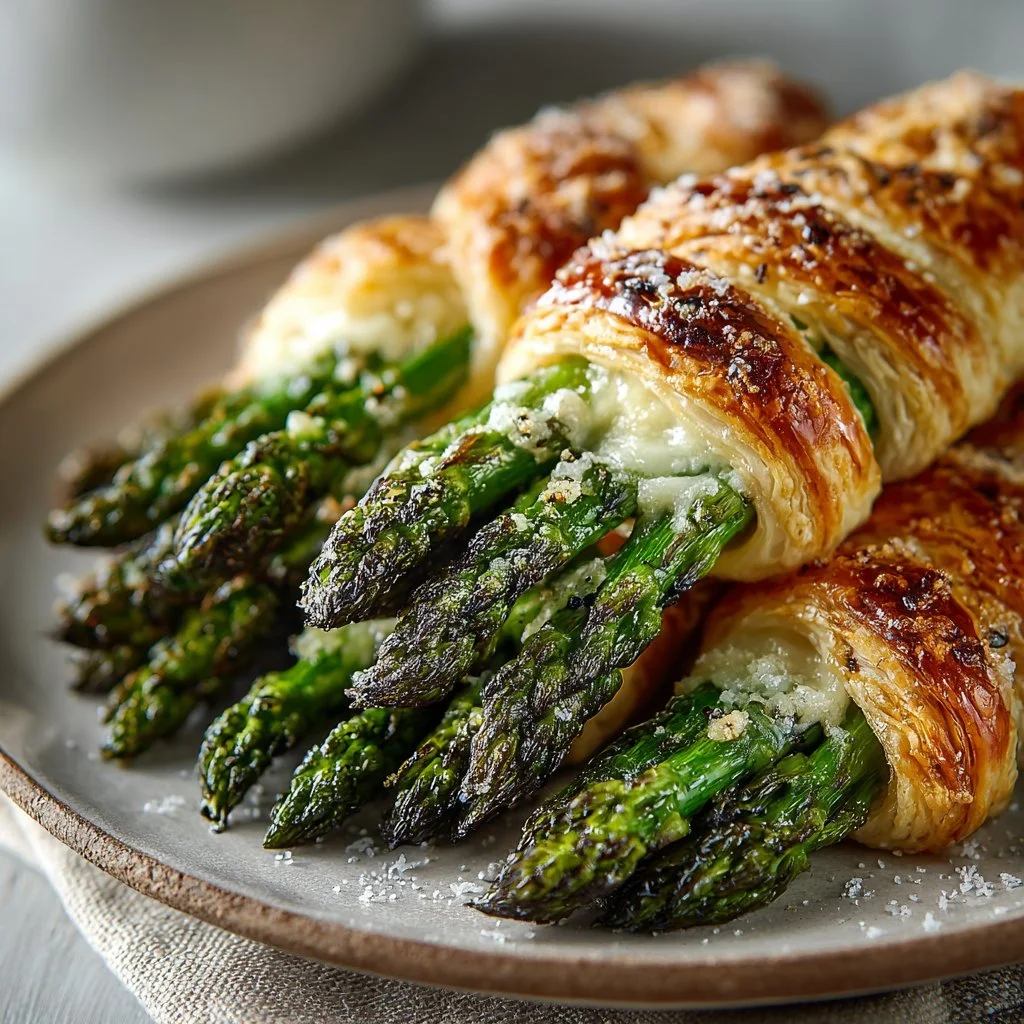 Asparagus Puff Pastry Bundles