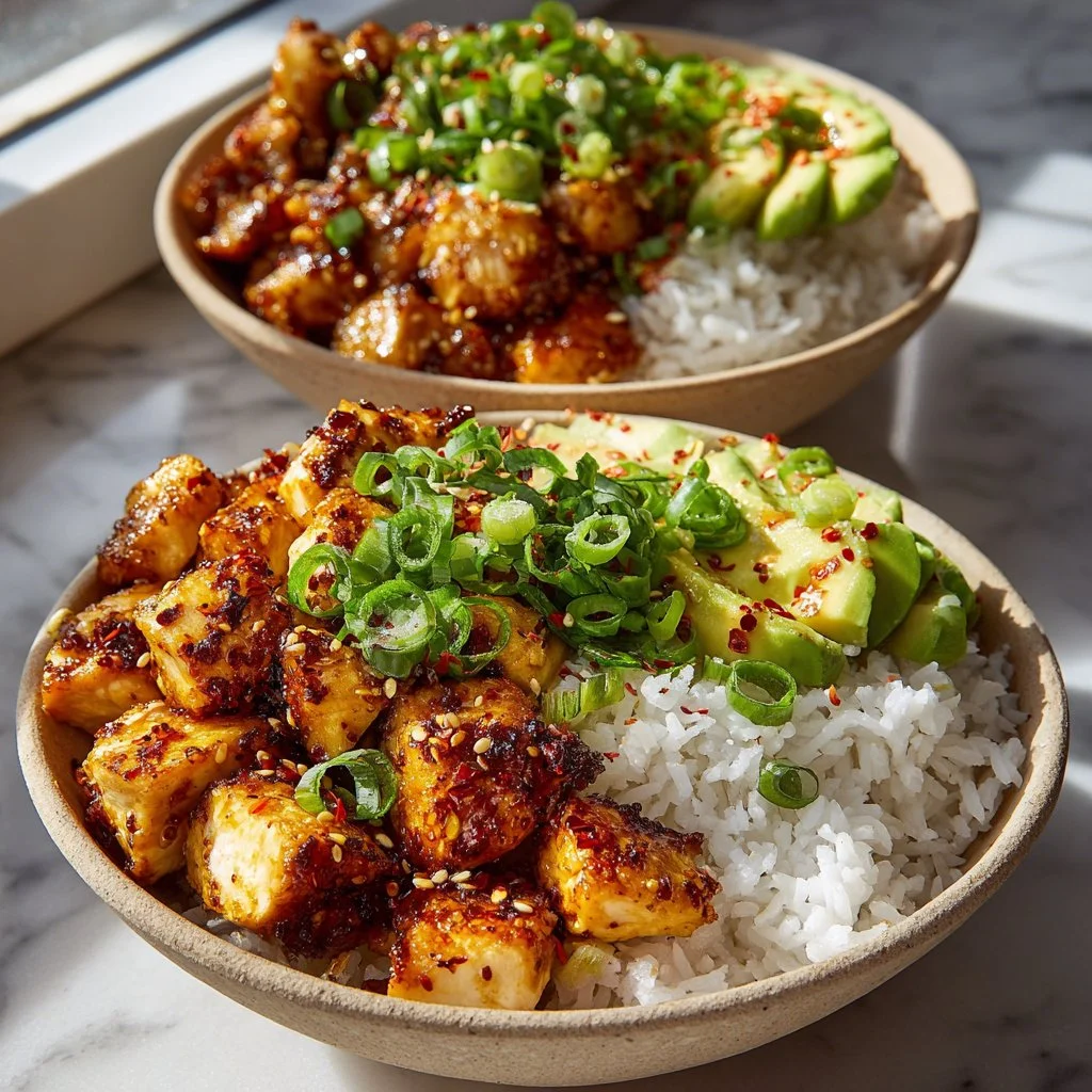 Bang Bang Chicken Bowls