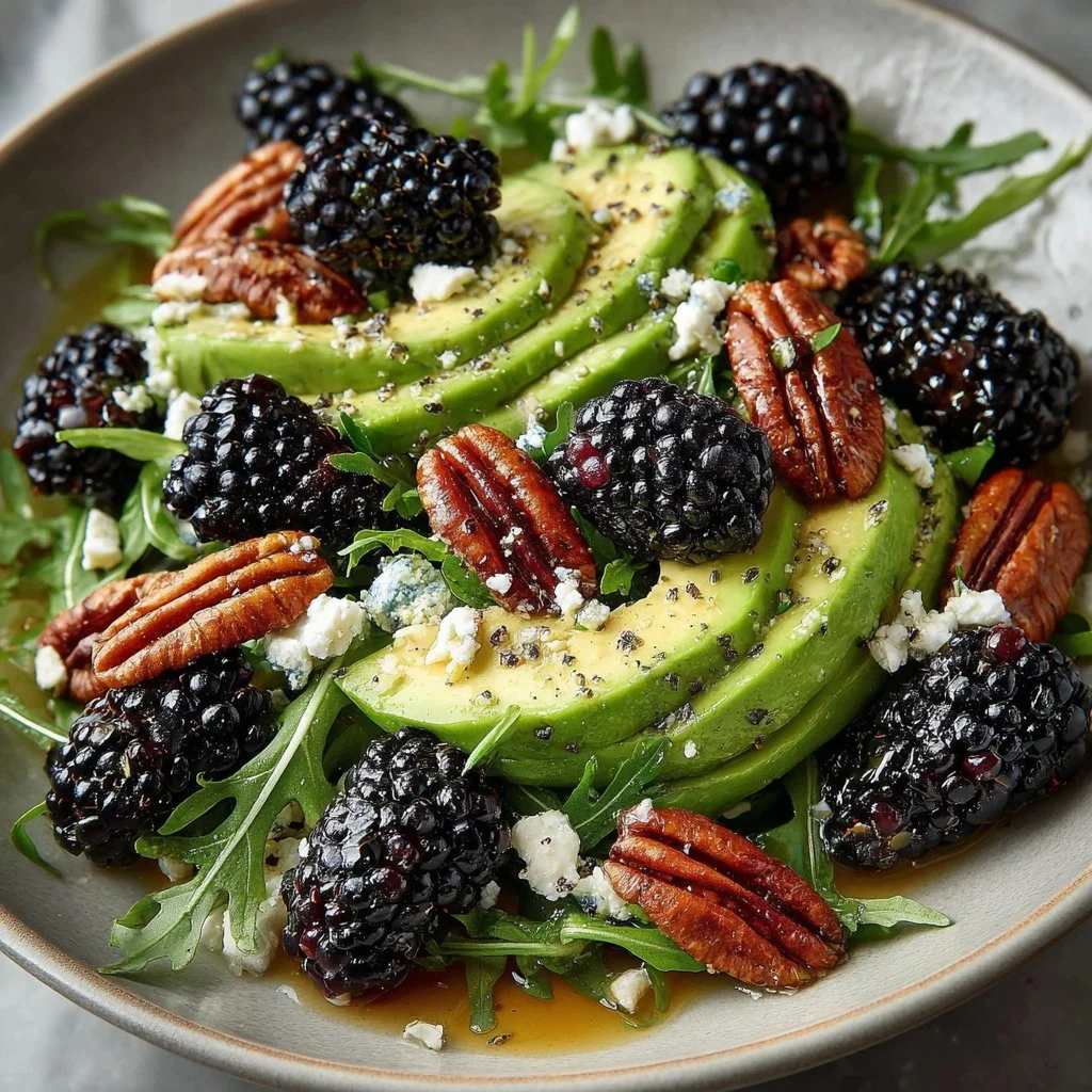 Blackberry Avocado Salad