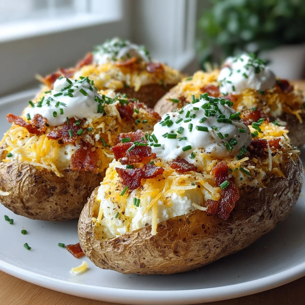 Breakfast Twice Baked Potato