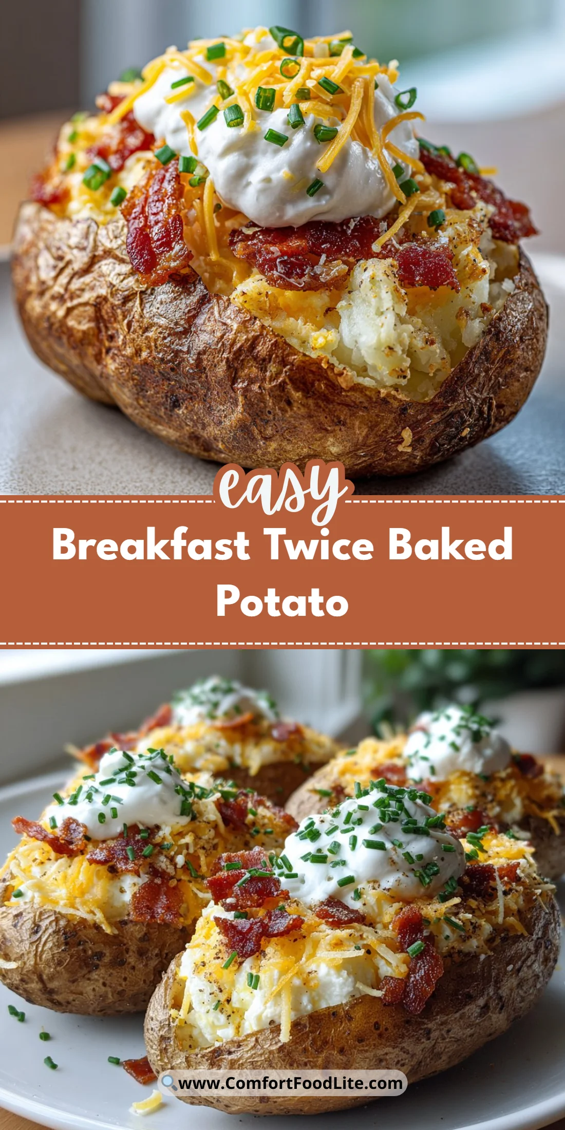 Breakfast Twice Baked Potato