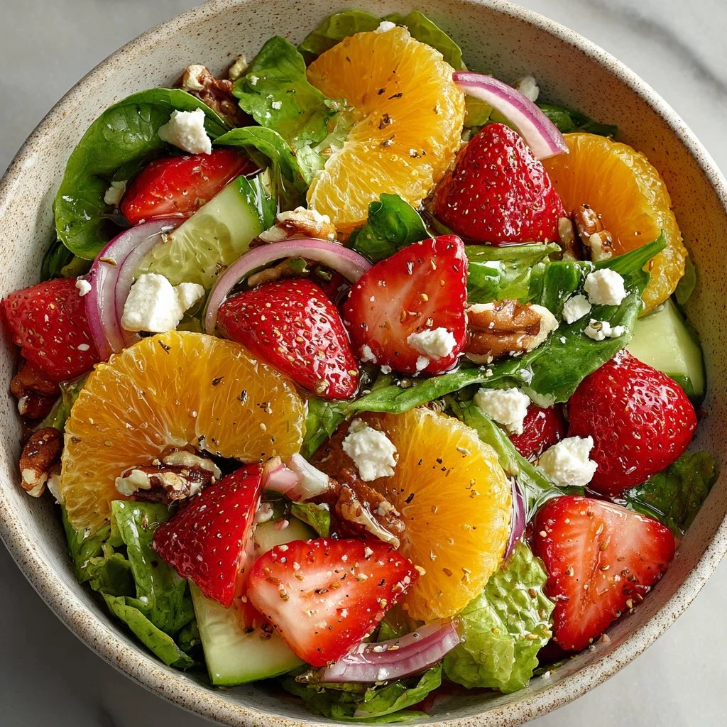 Bright Spring Salad with Citrus Vinaigrette