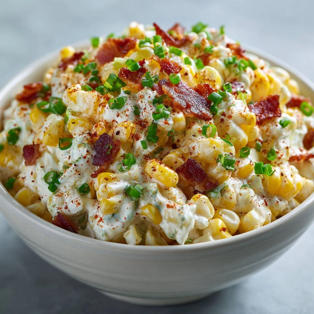 Delicious crack corn salad made with fresh ingredients for summer meals.