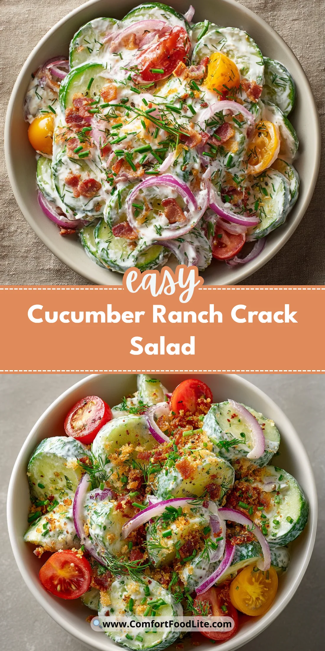 Cucumber Ranch Crack Salad
